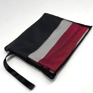 Red Striped Beach Towel