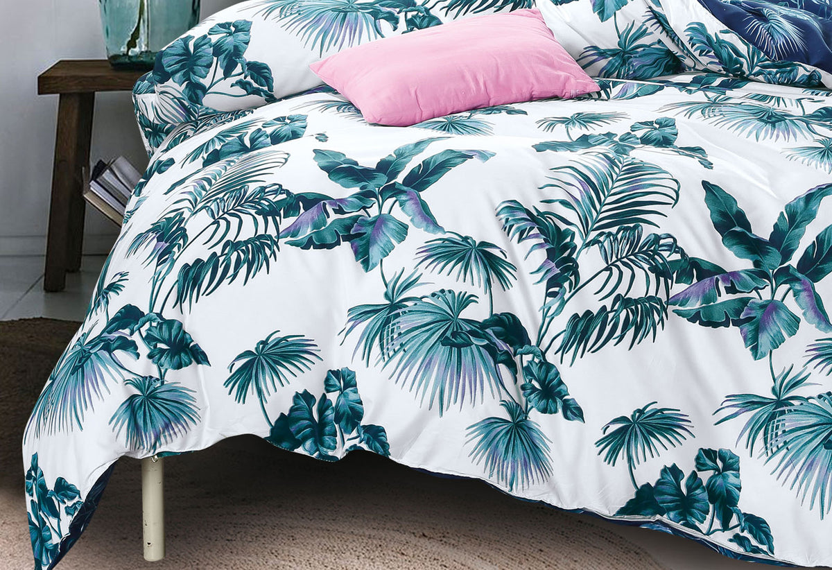 Luxton Mirth Tropical Quilt Cover Set Luxton Linen