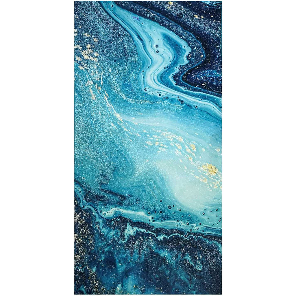 Coastal Turquoise Beach Towel