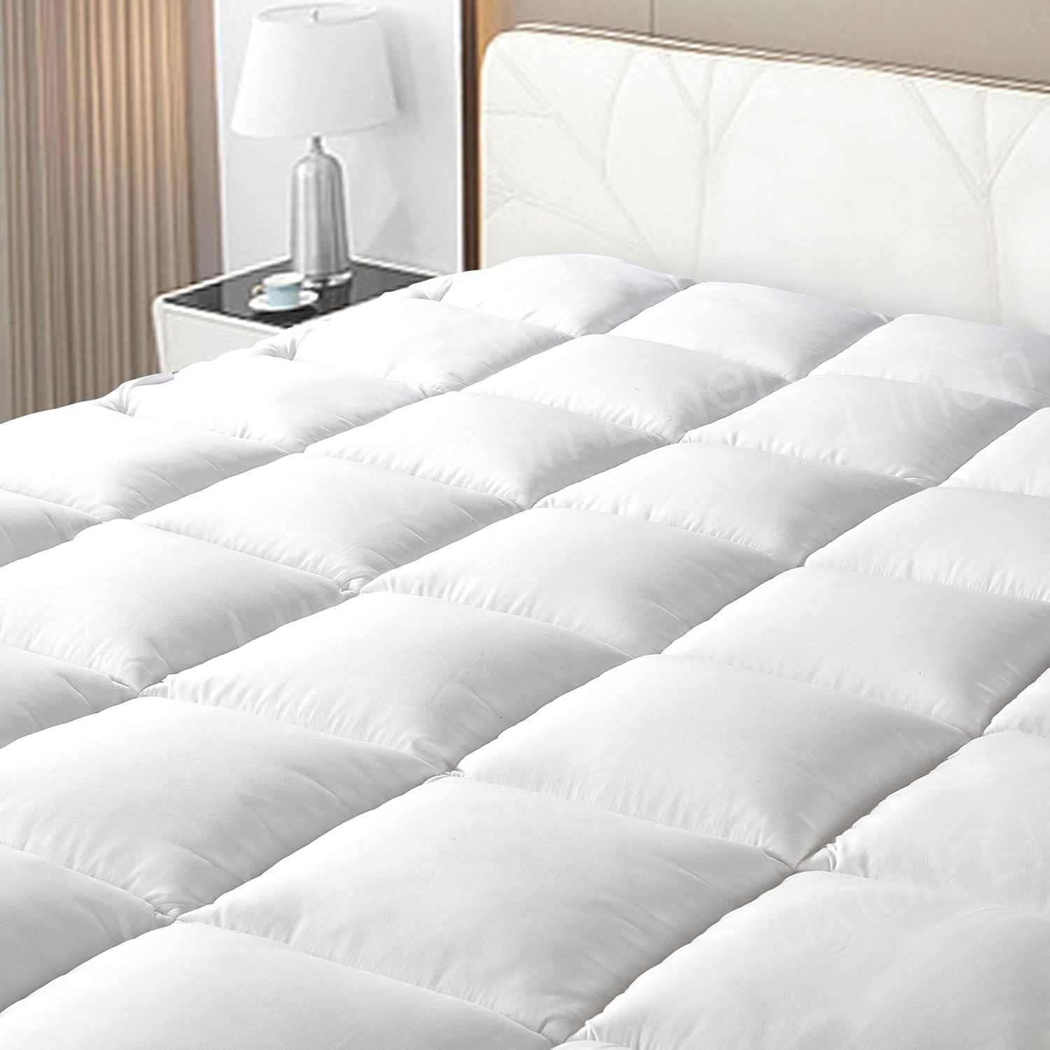 Luxton 1500GSM Bamboo Mattress Topper
