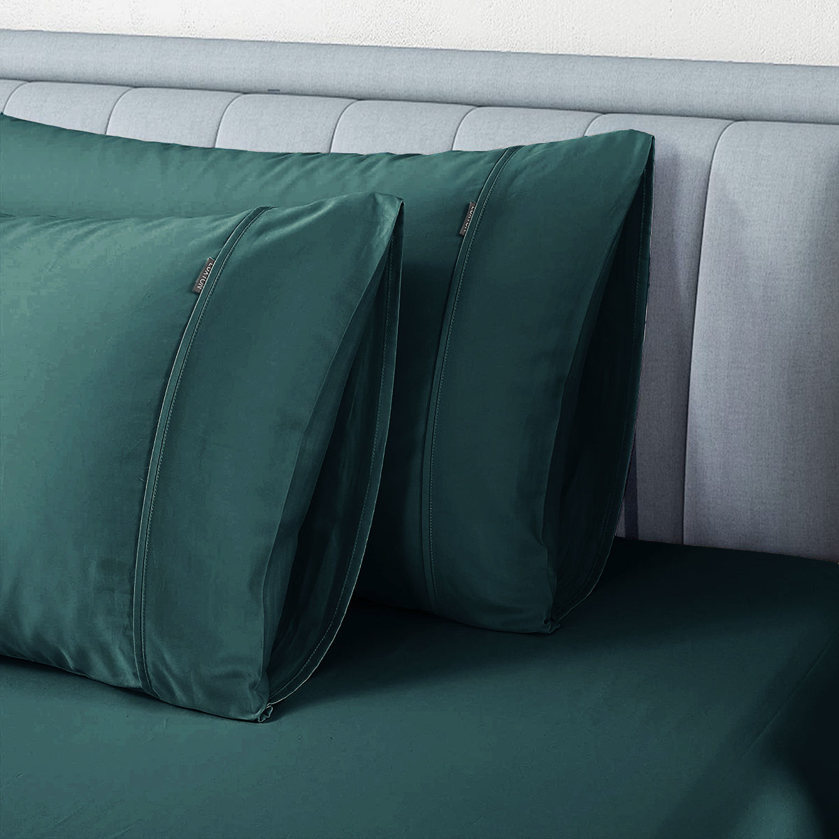 1000TC Egyptian Cotton Emerald Green Fitted Sheet Set