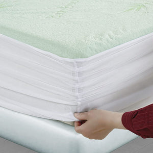 Breathable Bamboo Waterproof Mattress Protector