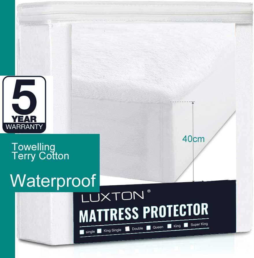Terry Cotton Waterproof Mattress Protector