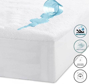 Terry Cotton Waterproof Mattress Protector