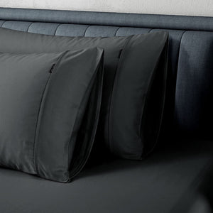 1000TC Egyptian Cotton Dark Grey Sheet Set