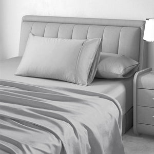 1000TC Egyptian Cotton Light Grey Sheet Set
