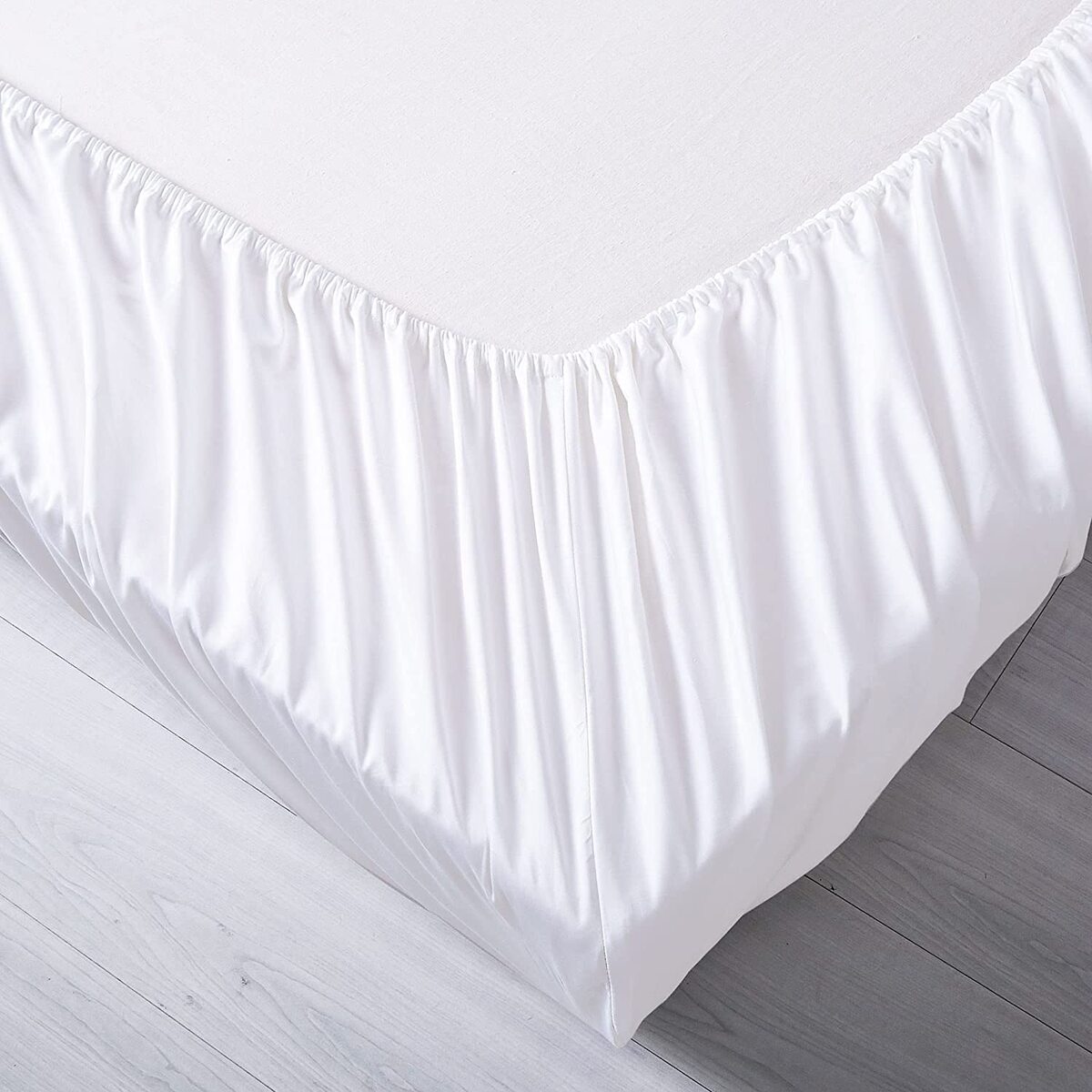 1000TC Egyptian Cotton White Sheet Set
