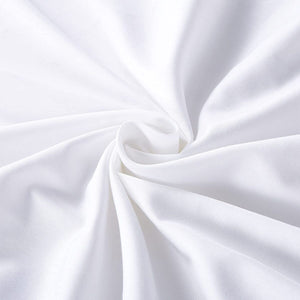 1000TC Egyptian Cotton White Sheet Set