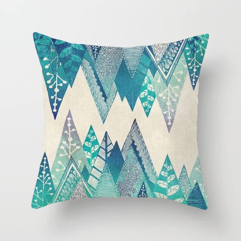 Luxton Home Decor Aqua Blue Turquoise Cushion Cover 4pcs Pack