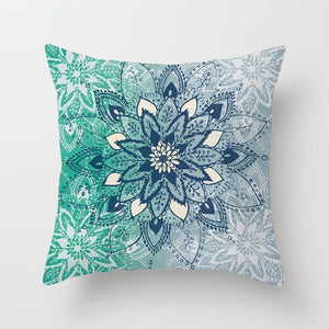 Luxton Home Decor Aqua Blue Turquoise Cushion Cover 4pcs Pack