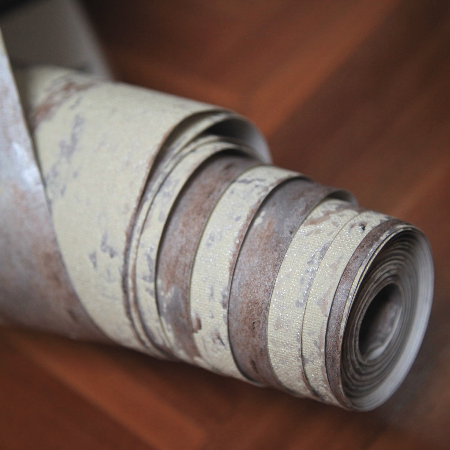 Luxton Modern 3D Textured Purplish GREY Cement Look Wallpaper