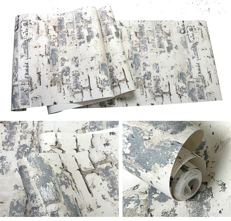 Luxton Havana Bluish Grey Brick Wallpaper