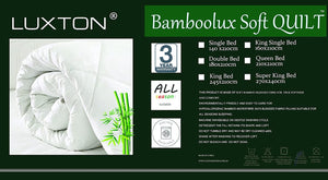 Luxton 150GSM Bamboo Quilt for Summer