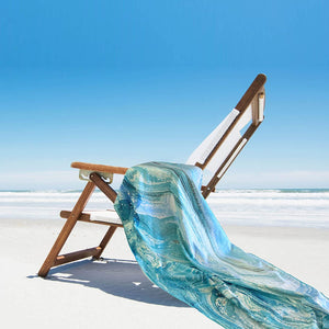 Ocean Turquoise Beach Towel