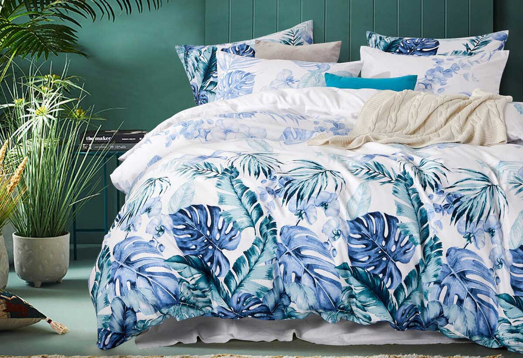 Adelina Tropical Quilt Cover Set