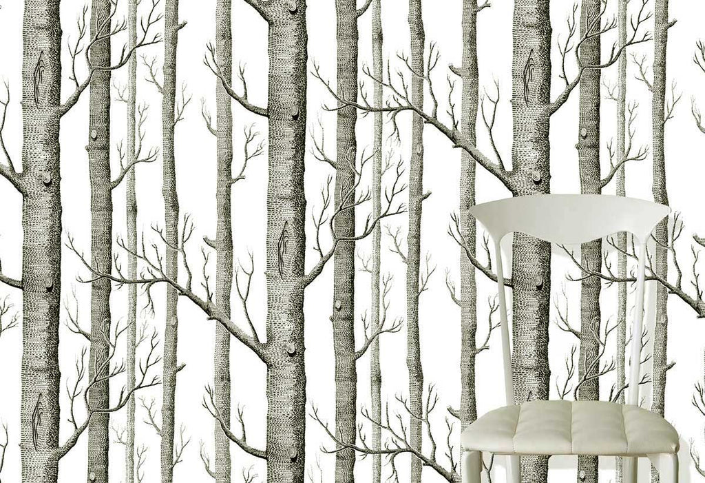 Luxton Wood Birch Tree Wallpaper