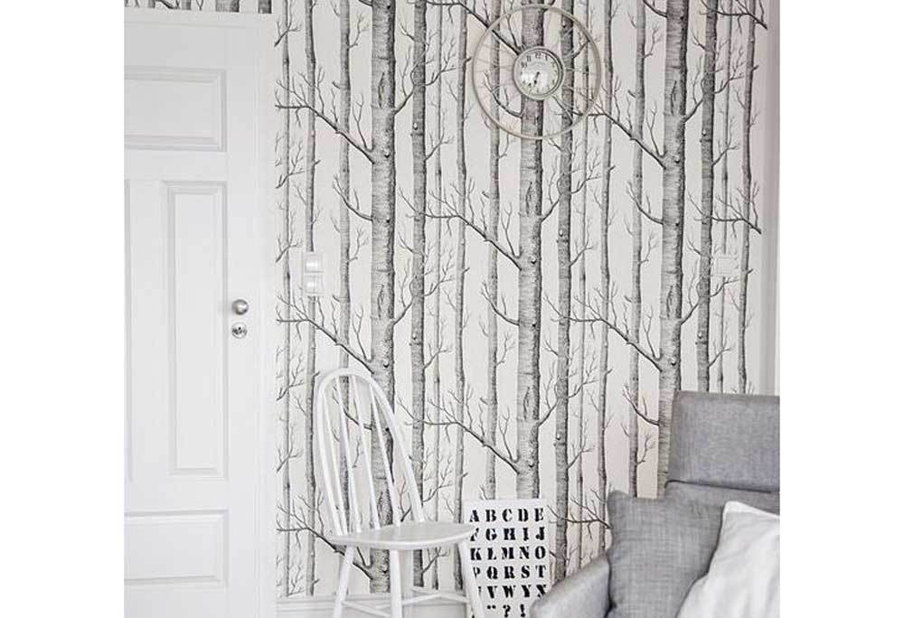 Luxton Wood Birch Tree Wallpaper