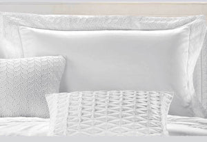 Luxton Elisa White lace Embroidery Quilt Cover Set