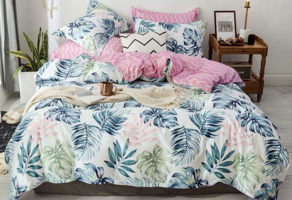 Ethel Tropical Quilt Cover Set