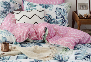 Ethel Tropical Quilt Cover Set
