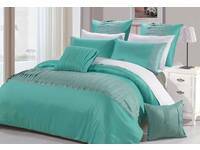 Luxton Molise Turquoise Quilt Cover Set - King or Queen Size
