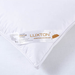 Luxton Goose Down Pillow 10/90 Down Feather