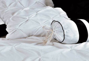 Fantine White Quilt Cover Set