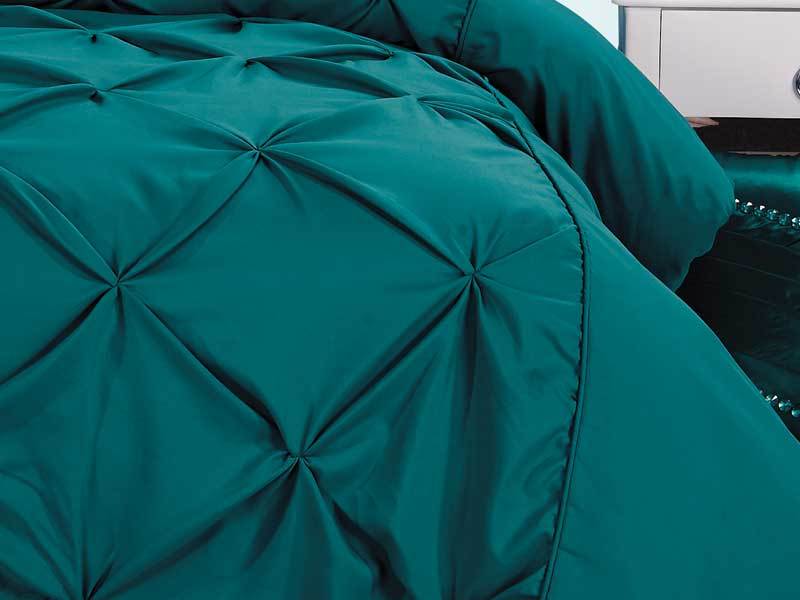 Fantine Teal Quilt Cover Set