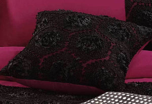 Vintage Washed Pure Cotton Quilt Cover Set (Pewter Color)