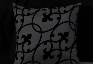 Lyde Charcoal Quilt Cover Set