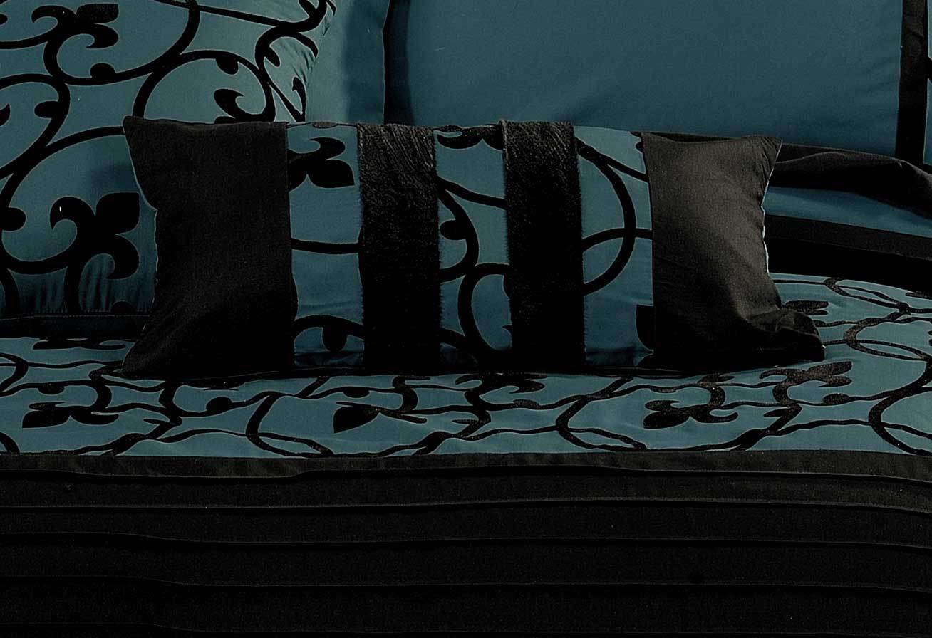 Ricoco Bardi 100% Cotton Quilt Cover Set in King or Queen Size