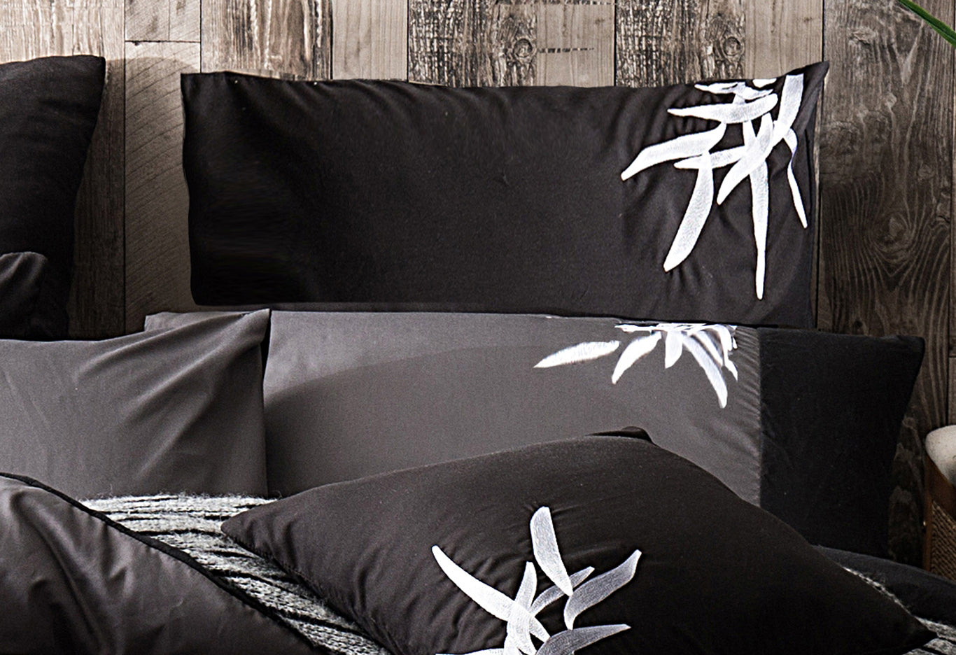 Oriental Bamboo Quilt Cover Set