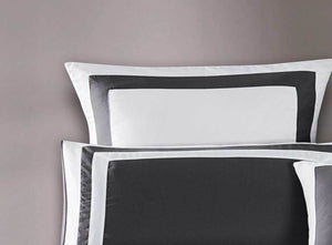 Bailey Quilt Cover Set /Grey & White Duvet Cover Set