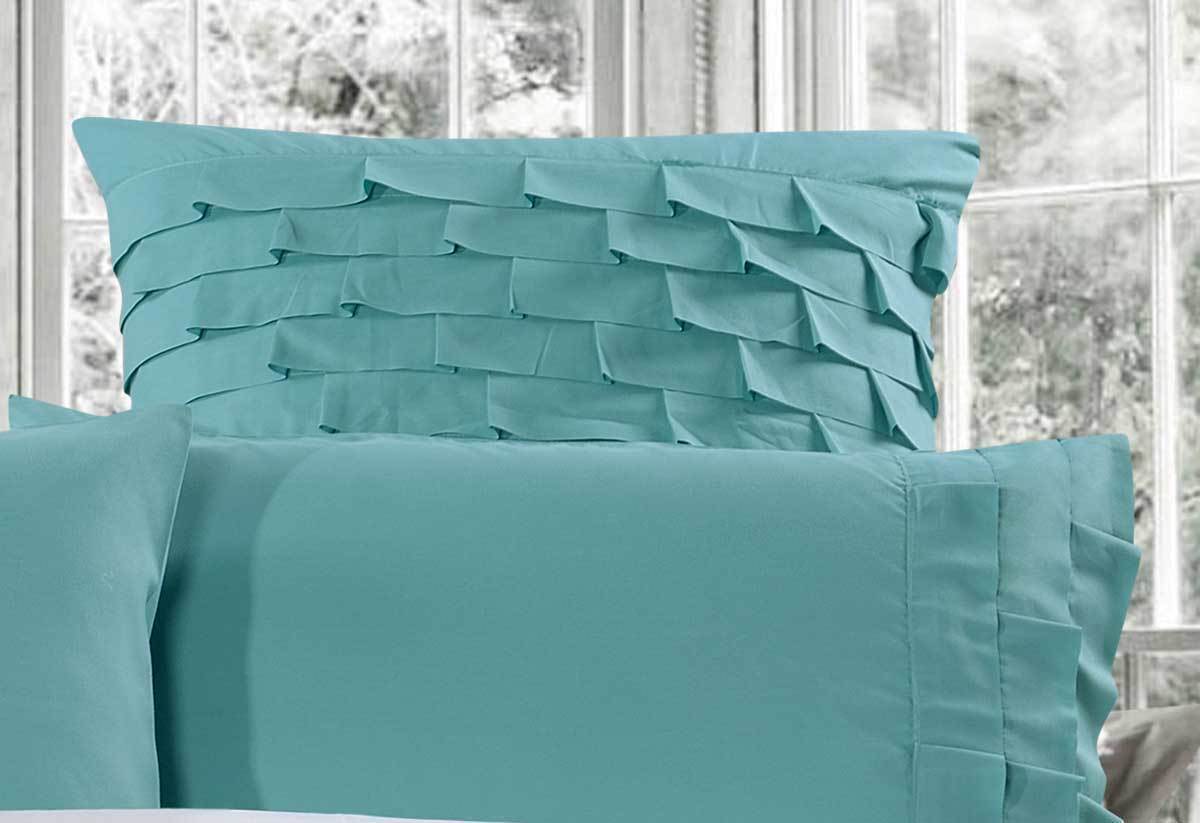 Sens Aqua Quilt Cover Set