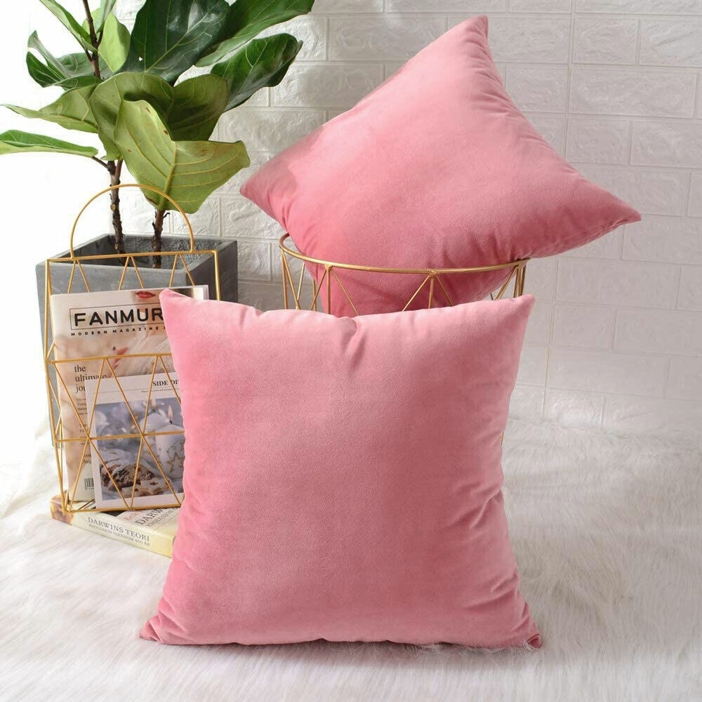 Luxton Velvet Square Cushion Cover